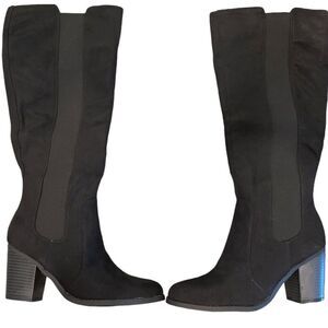 Sugar Black Ankle Boots